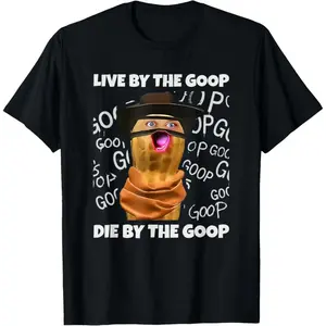 100% Cotton The Burnt Peanut Bungulator Goop Goop, Live by The goop T-Shirt
