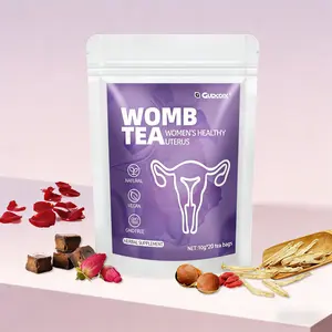 Women's Womb Tea | Uterine Toning & Monthly Cycle Support, Natural Vegan GMO Free, Herbal Detox & Comfort, 20 Bags