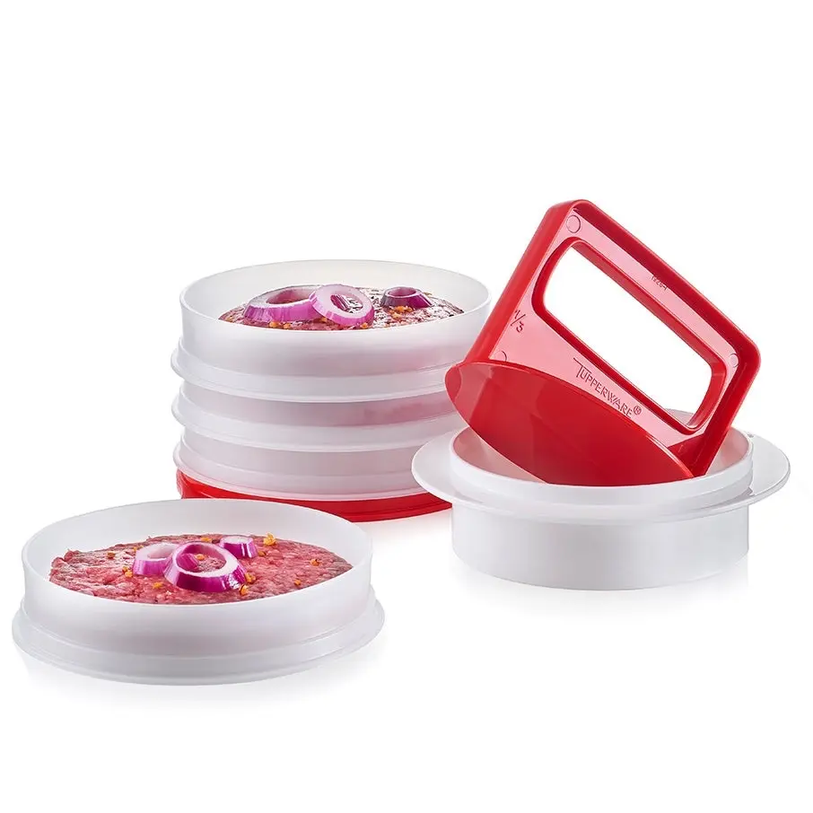 Burger Press and Keeper Set - freezer safe