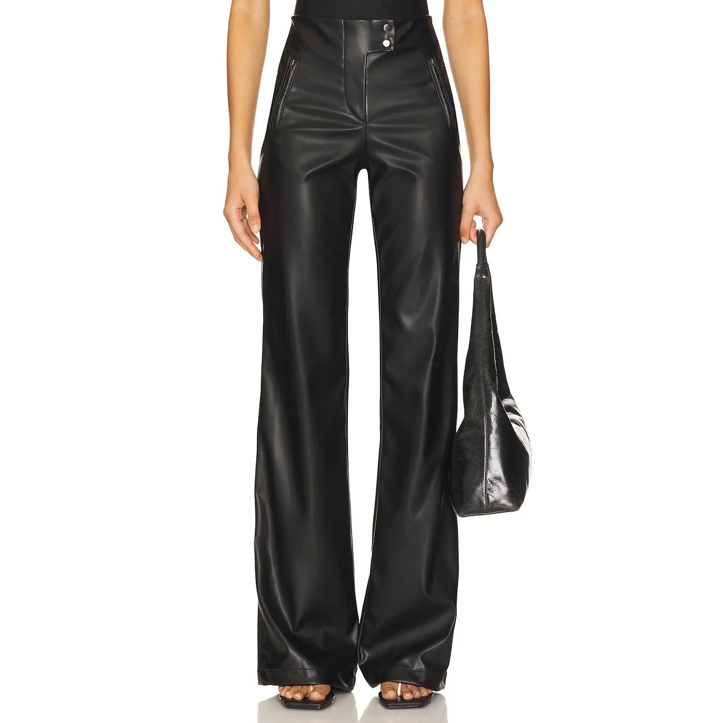 Heroine Sport Aimee Leather Pant in Black