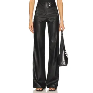 Heroine Sport Aimee Leather Pant in Black