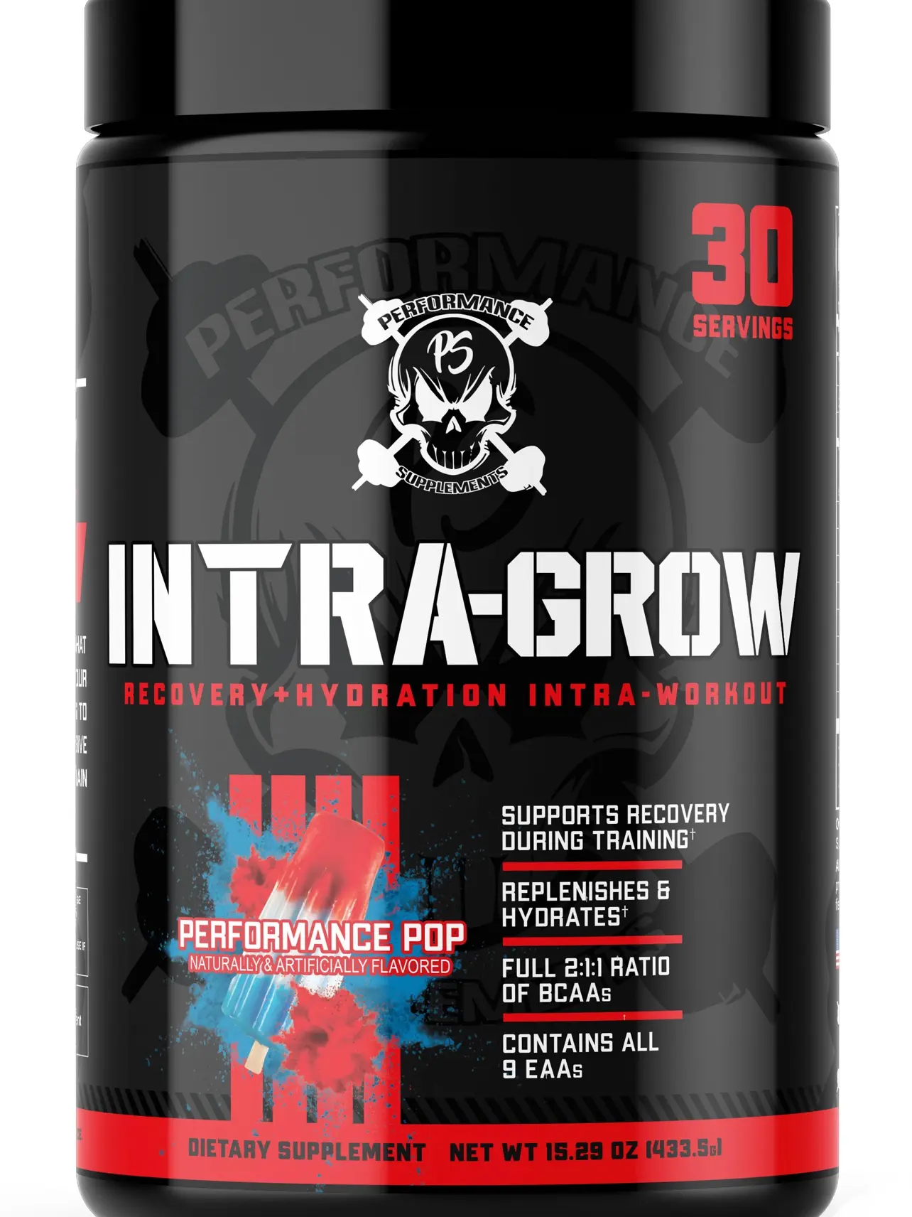 Performance Supplements Intra-Grow EAA/BCAA +Hydration