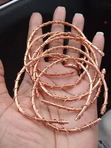 Copper Wrapped Bangles