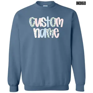 Proper Pastel Custom Name Sweatshirt 'NLB'