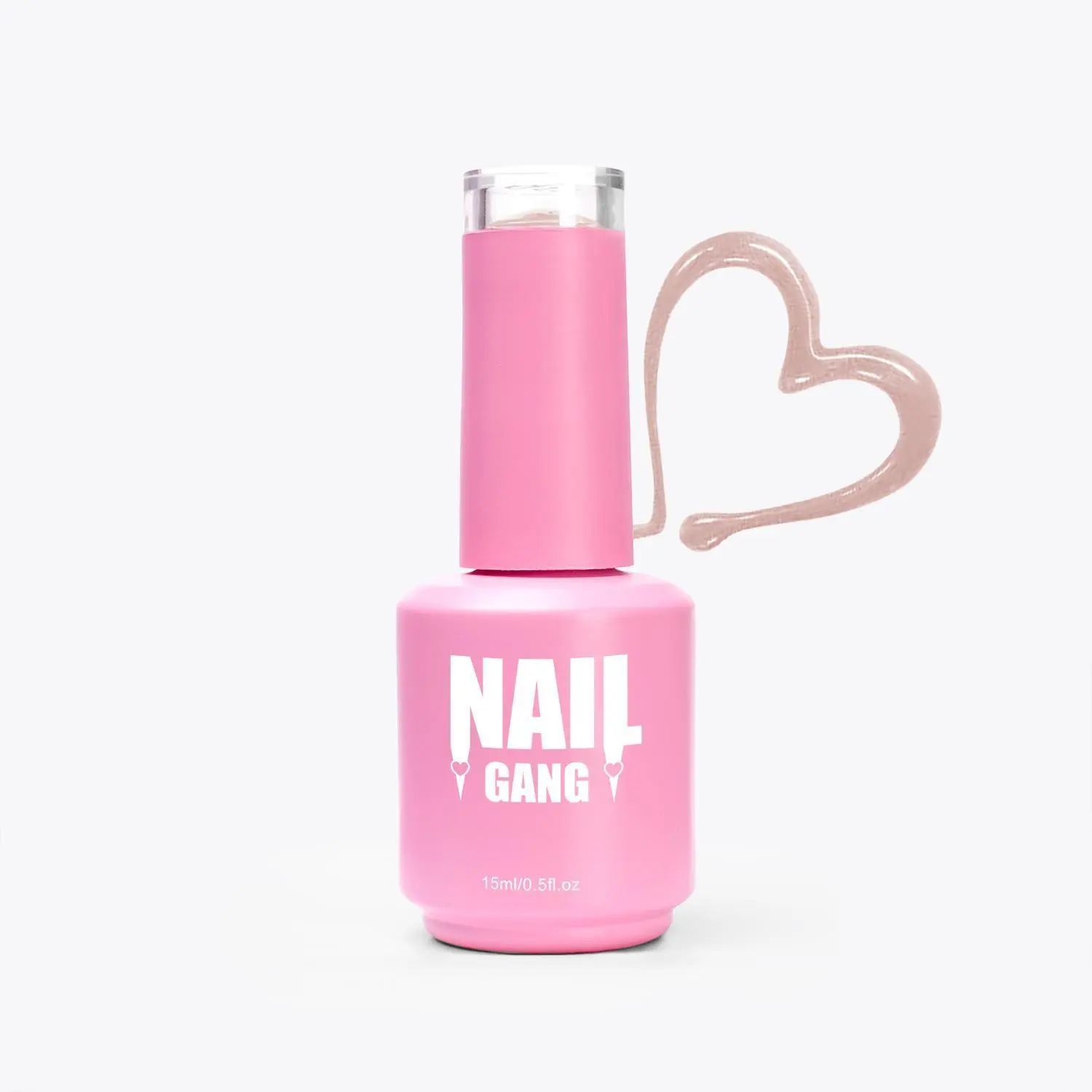 NAIL GANG Perfect Skin Sheer Gel Polish - Protective Base Coat for Manicure | Smooth Finish | UV/LED Curable | 1g