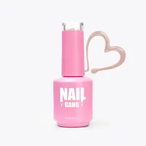 NAIL GANG Perfect Skin Sheer Gel Polish - Protective Base Coat for Manicure | Smooth Finish | UV/LED Curable | 1g