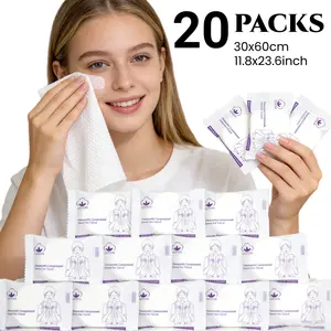 Extra Thick&Large Compressed Towels Tablets,20Packs Disposable Face Compressed Towel, Compressed Hand Wipe, Camping Towel, Portable Compressed Coin Tissue forfor Hotel Camping Swimming Personal Care Outdoor Activities Hiking Towels