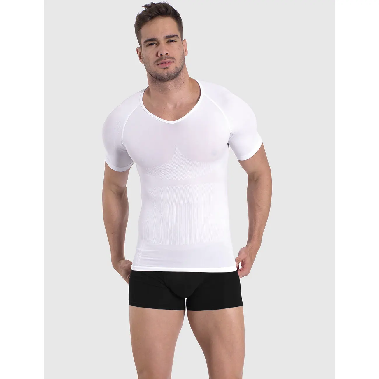 ROUNDERBUM LIGHT Compression T-Shirt for Men - Breathable & Lightweight