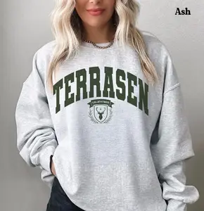 Terrasen Sweatshirt, Terrasen Sweater, Throne of Glass sweater, Gift for the Rhysand Fan Girl, ACOTAR Merch, Aelin Galathynius Cotton Everyday Fabric Fit