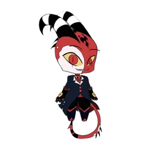 Blitzø Helluva boss Sticker Decoration