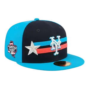 New Era 59Fifty MLB New York Mets 2024 All Star Game Fitted Hat Blue/Navy/Orange