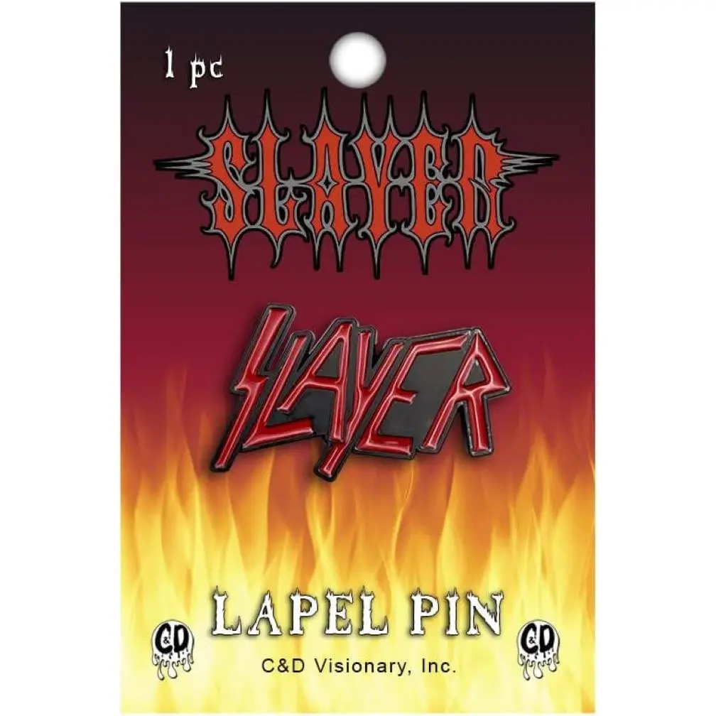 Slayer Logo - Metal Lapel Pin
