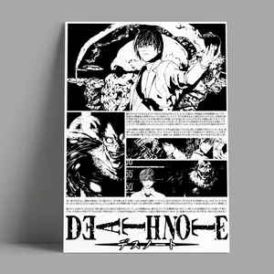 Death Note Anime Poster, Ryuk, Shinigami... Death Note Anime Posters