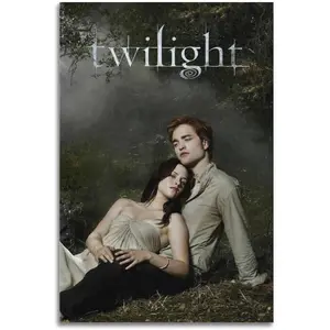 Twilight Poster Vintage Movie Art Poster Poster Art Decor Painting Aesthetic Wall Art for Bedroom Decor Lightweight Artwork