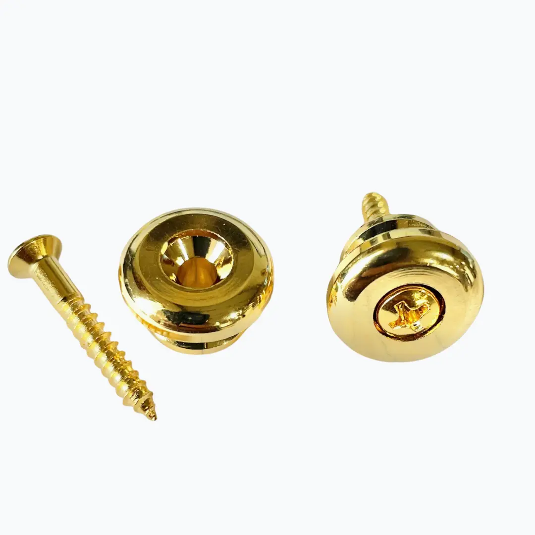 Allparts Oversized Strap Buttons, Large Size, Button Design, Functional Sewing Accessory for Secure Strap Fixation