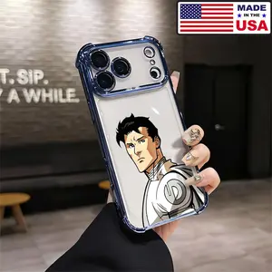 Invincible White Suit Mark Grayson Aesthetic Design Pattern Casing For iPhone 17 16 15 14 13 12 Samsung 22 23 24 25 Plus Pro Max Ultra Soft Silicon TPU Shockproof Protector Vintage Unique Fashion Mobile Phone Case
