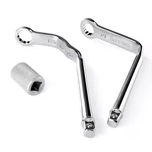 DURATECH Pro Distributor Clamp Wrench Set, SAE, 2-Piece, 1/2" & 9/16", 12 Point