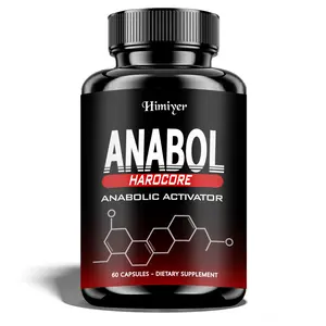 ANABOL capsules-Men's health supplements | Promote protein synthesis | Faster bone density recovery | Anabolic activation.Rich in dicyclopentanone, ketones, plant cellulose, 60 capsules per bottle third party Natural Healthcare Fitness Dietary