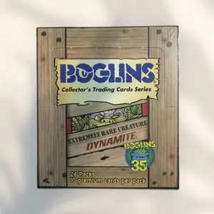 Boglins Trading Cards- Celebrating the 35th Anniversary of Boglins!l - Single Pack