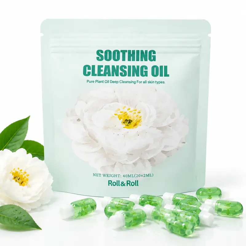 Roll&Roll Natural Botanical Makeup Remover Oil Waterproof - Suitable for all skin types, sensitive skin, nourishing and gentle,Deep cleansing
