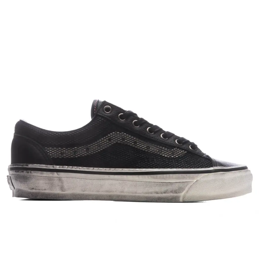 Vans Premium Old Skool 36 Combat Black Men's Daily Casual Fashion Footwear Sneakers Walking Shoes Gym Training Athletic Comfort