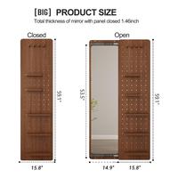 Big [Walnut Color] Drilling for Installation