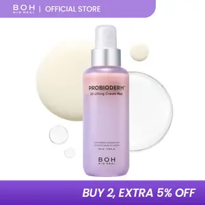 BIOHEAL BOH Probioderm 3D Lifting Cream Mist 3.38 fl oz (100 ml) | Face Moisturizers, Hydrating Glowing Serum Spray, Moisturizing & Elasticity-Enhancing Facial Mist for Face, Neck & Décolleté, Radiant Hydrating Mist Hydrate