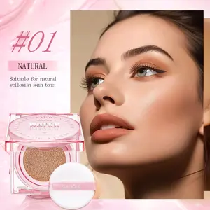 Mask Fit All Cover Pink Cushion Foundation-24-HourLasting High coverage Matte Finish Concealer KoreanCushion Foundation For FlawlessMakeup