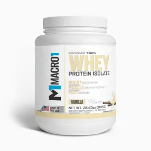 100% WHEY PROTEIN ISOLATE - VANILLA | 24 SERVINGS Fitness Supplement