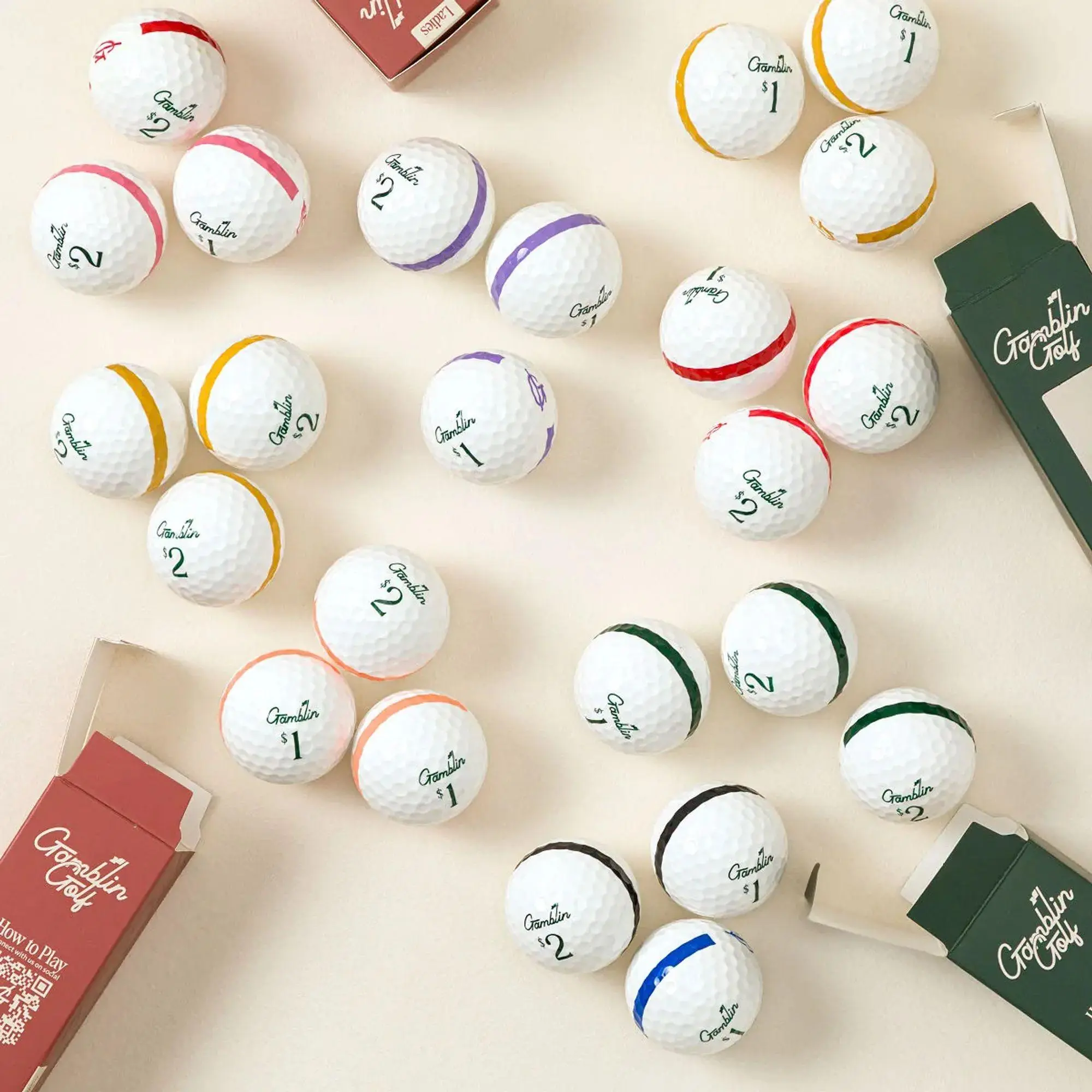 Gamblin' Golf Balls Gamblin' Golf Balls