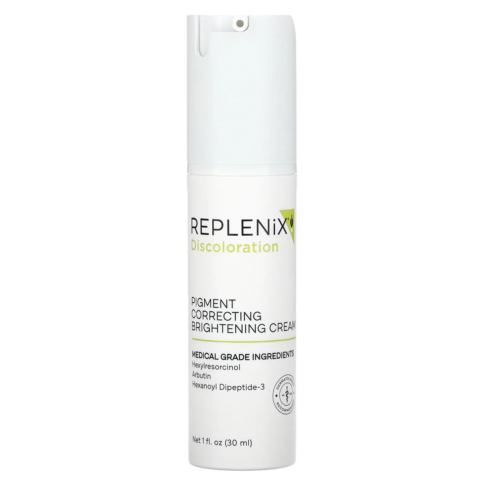 Replenix Discoloration, Pigment Correcting Brightening Cream, 1 fl oz (30 ml)