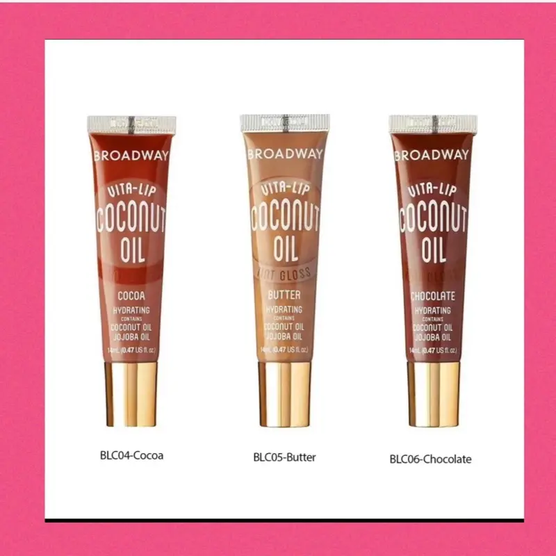 Ruby Kisses Broadway Coconut Oil Gloss Moisturizing