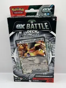 2023 Pokemon ex Battle Deck Hanger Box - Kangaskhan ex on Front