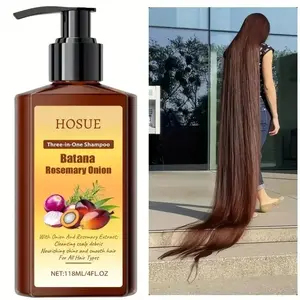 3in 1 Shampoo with Rosemary, Batana, Onion, for Damaged Hair Scalp, Nourishes And Shines Hair, Cleanses Loose Scalp Debris, Strengthen Hair, Moisturizes Hair Roots, Revitalizes Hair/ Hair's Beauty,, Local Warehouse, Damaged Scalp Care  rosmary shampu