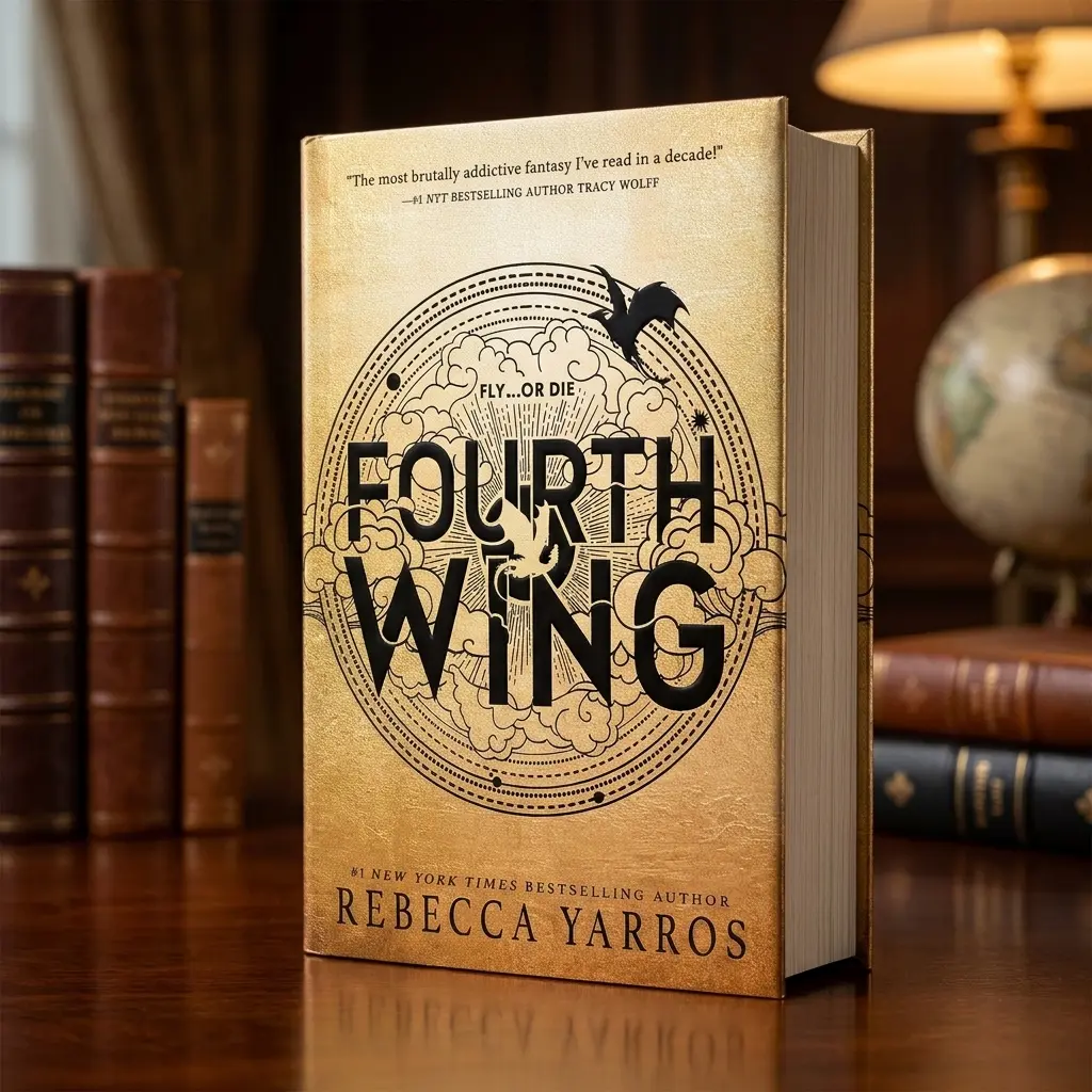 Fourth Wing (Wing and Claw Collection) (The Empyrean, 1) - Hardcover Book - By Rebecca Yarros