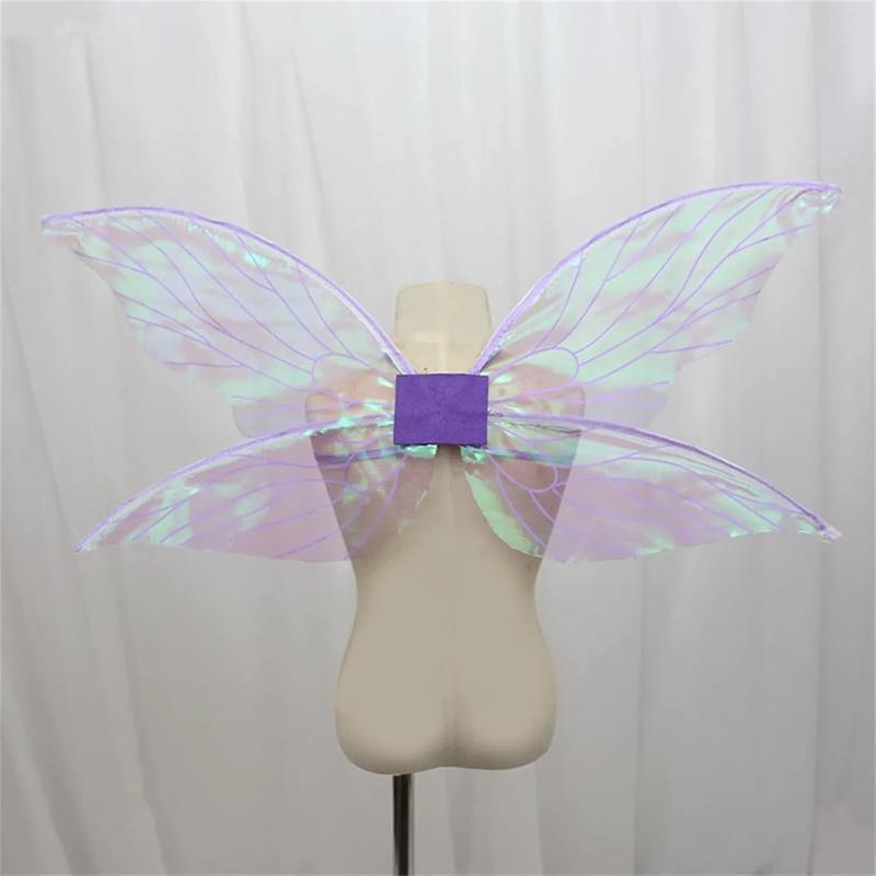 Fairy Wings for Adults, Butterfly Wings for Womens, Halloween Dress Up Fairy Costumes Women Sparkling Angel Wings