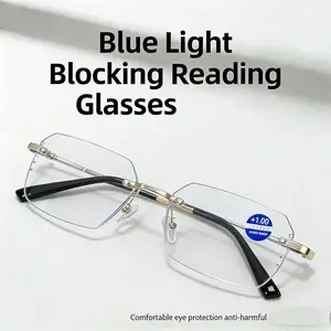 Advanced Blue Light Filtering Reading Glasses – for Presbyopia Only (Not for Nearsightedness). Premium Anti-Blue Light Lenses for Screen Protection, All-Day Comfort with Soft Nose Pads & Flexible Hinge