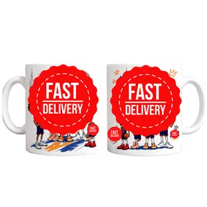 11oz 15oz Ceramic Mug, Gift for Basketball Fans, Coffee Mug with Cartoon Player Prints, Mug for Sports Lovers.