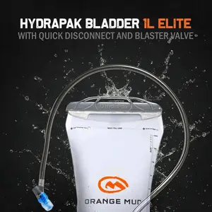 HydraPak Bladder 1L Elite with Quick Disconnect and Blaster Valve