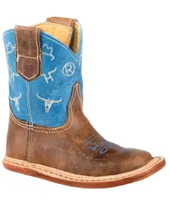 Infant-Boys' ' Cowbabies Brands Western Boot Broad Square Toe - 09-016-7912-8692 Br