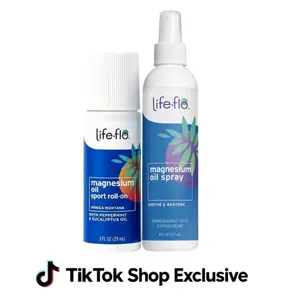 Life-flo Active Relief Duo - Pure Magnesium Oil Spray + Sport Roll-on