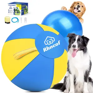 Dog Herding Ball for Australian Shepherd: 25" Dog Training Ball with Handles for Medium & Large Breeds – Outdoor Exercise Toys Balls for Border Collie, German Shepherds and All Herding Breeds