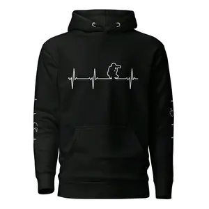 TNapparel-Negative Space Art Hoodie - Unisex Cozy Cotton Blend