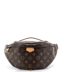 Pre-owned Louis Vuitton material Belt Bags Bum Bag Monogram Canvas