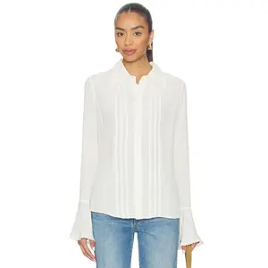 Free People Melrose Top in Whisper White