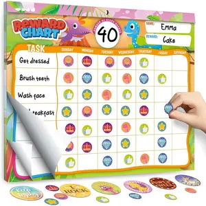 Chart for  - Pad with 27 Chore Charts,  Behavior Chart for  at , Sticker Chart to Motivate Responsibility and Good Habits, 2328 Incentive Stickers