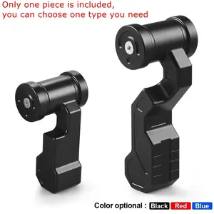 Car Gear Shift Knob, Automatic Shift Knob, Aluminum Alloy Car Gear Shift Lever Knob, Universal Car Interior Accessories for M8*1.25, M10*1.25, M10*1.5, M12*1.5