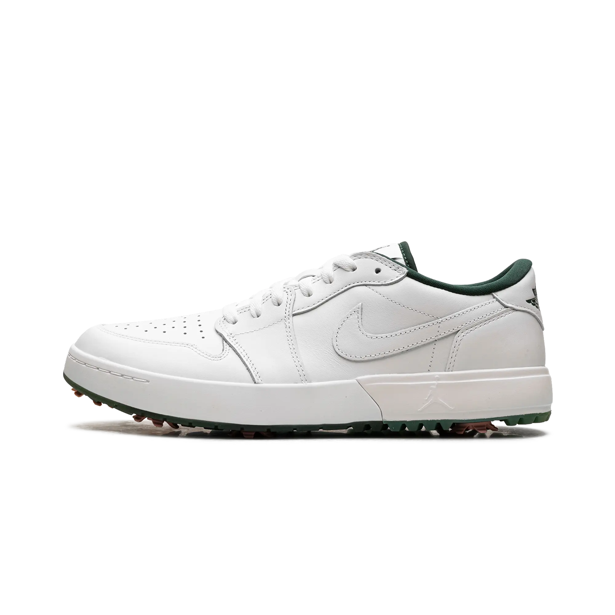 Air Jordan 1 Low Golf Spiked "White Fir Elemental Pink" IQ3417 100
