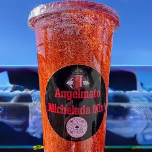 Non Alcoholic 32oz Chelada Cup Chamoy Straw Included !!!!!!