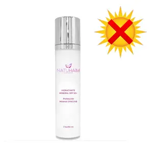 Natuhaim Mineral Sun Cream SPF 50 - Antiedad Protección Solar de Día para Todo Tipo de Piel skin care